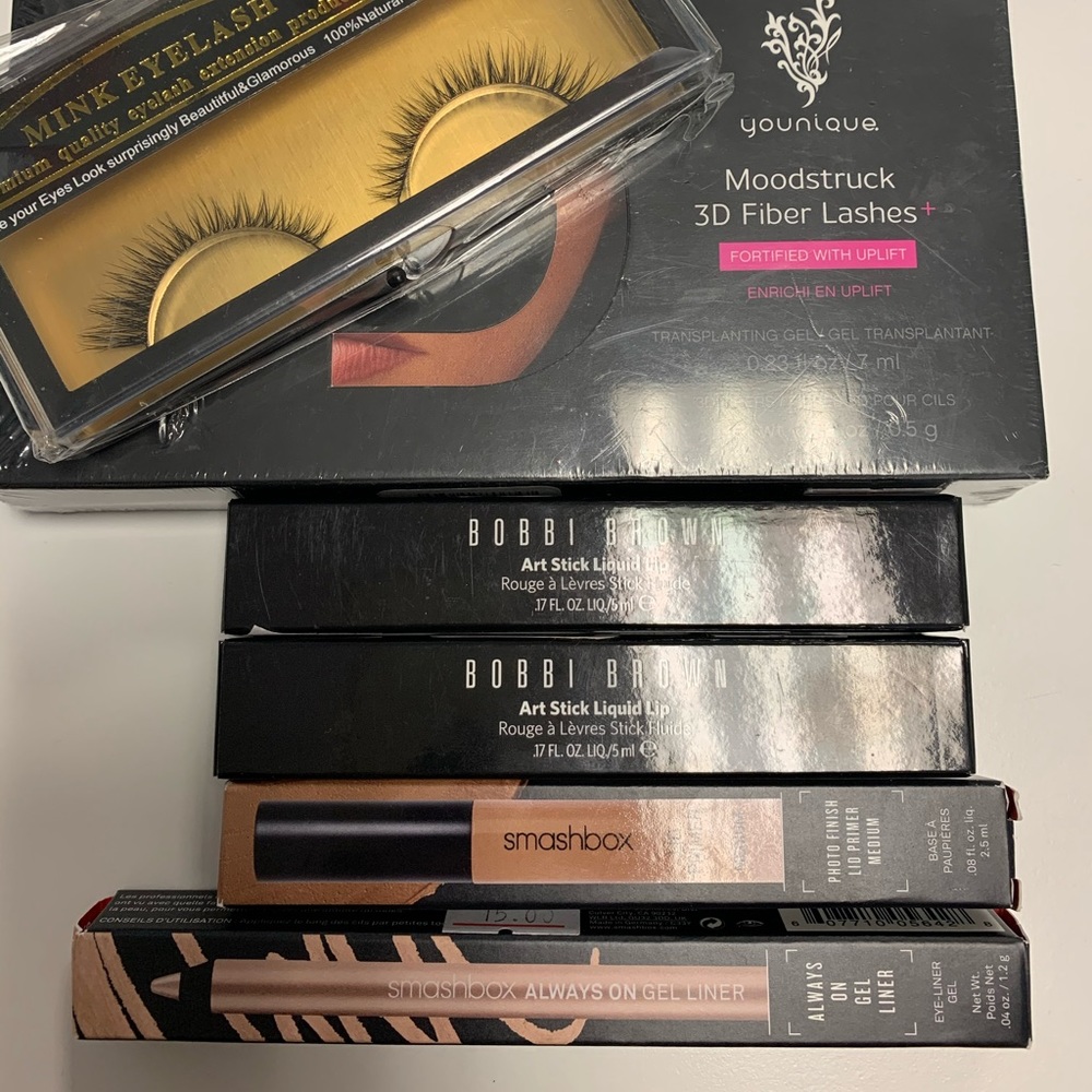 Younique, Bobbi Brown, Smashbox (6pcs)